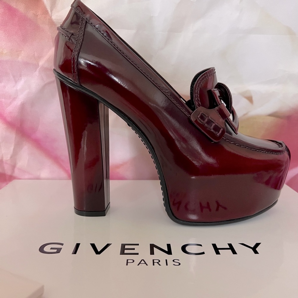 Givenchy Brown Platform Loafers - Brand new with tags, shoe bags and box. Size 7